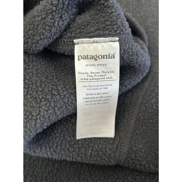 Patagonia Better Sweater Black Pullover Jacket Quarter Zip Women’s S Outdoors - Picture 7 of 8